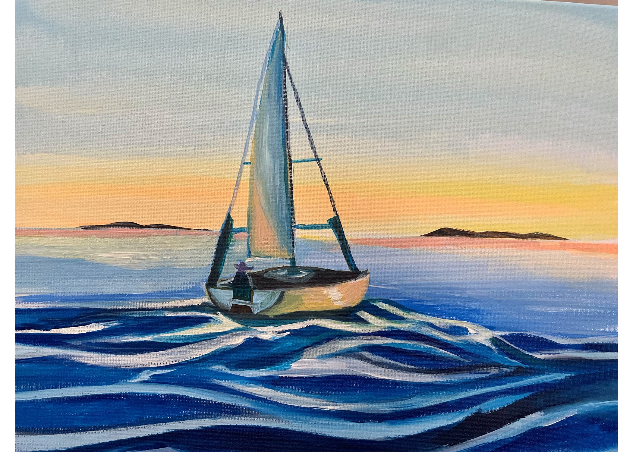 Sailing Out of the Harbor - Prints Available